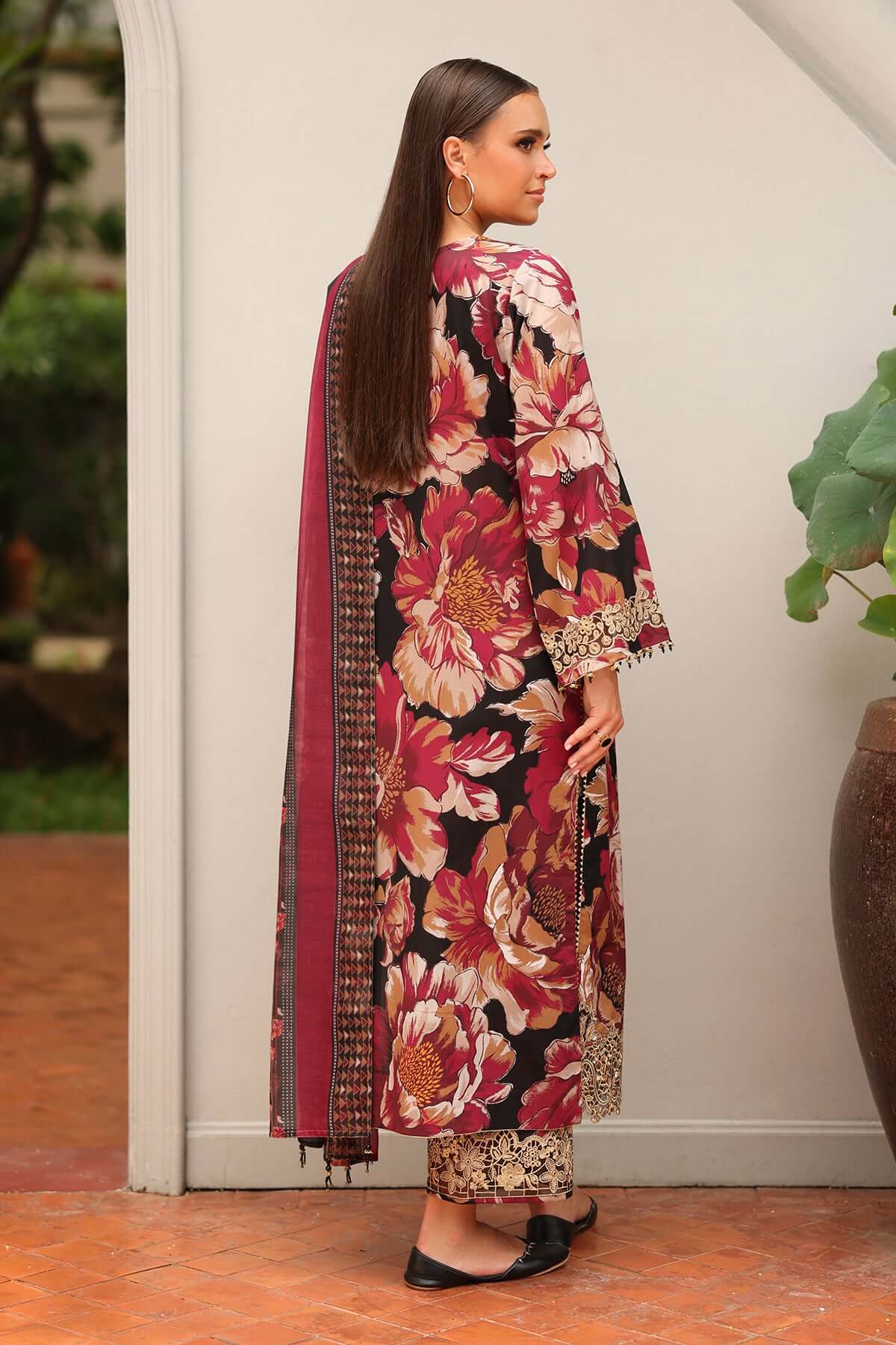 3 Piece Unstitched Embroidered Khaddar Suit | Vol 2