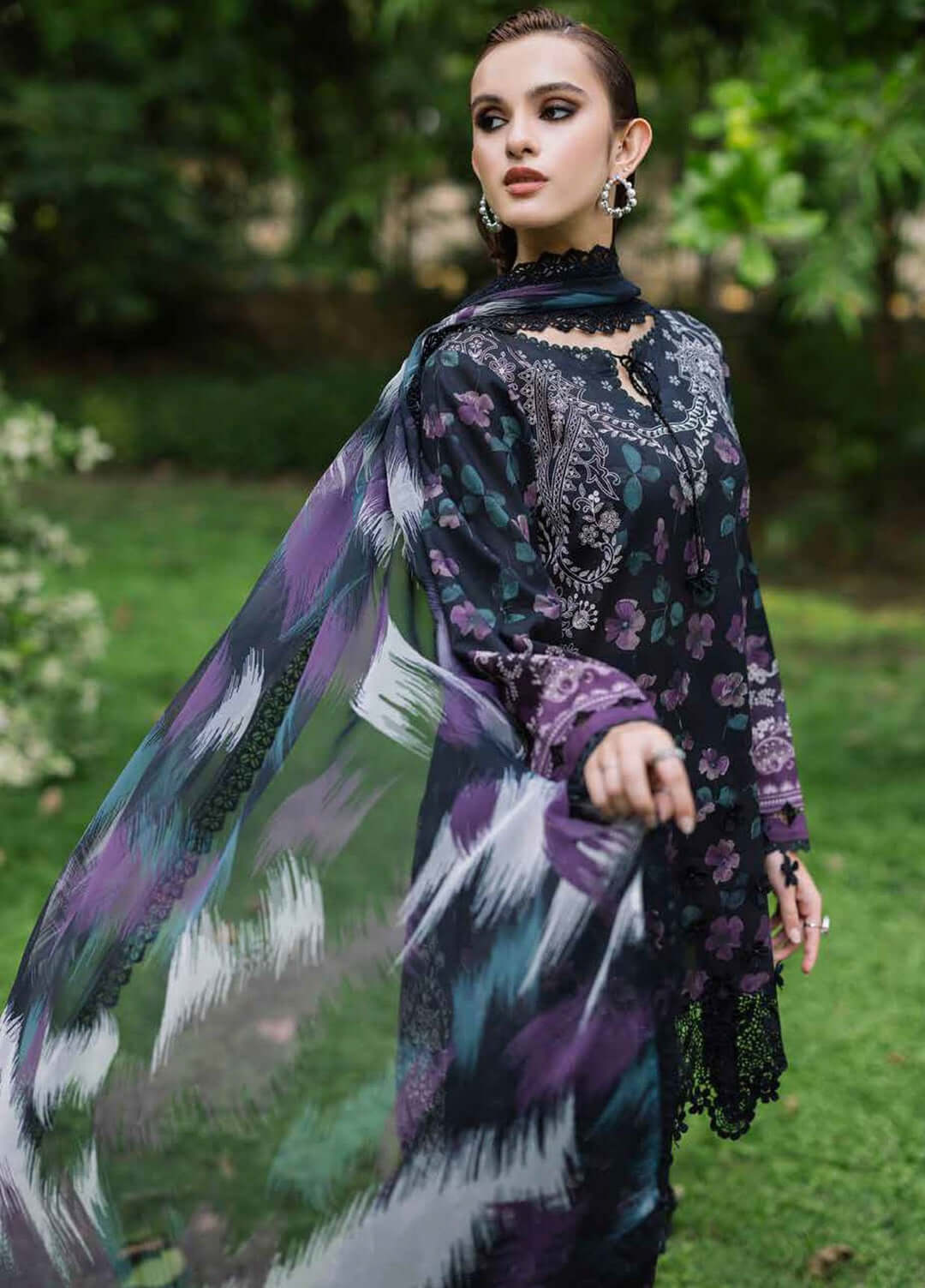 3 Piece Unstitched Embroidered Khaddar Suit | Vol 2