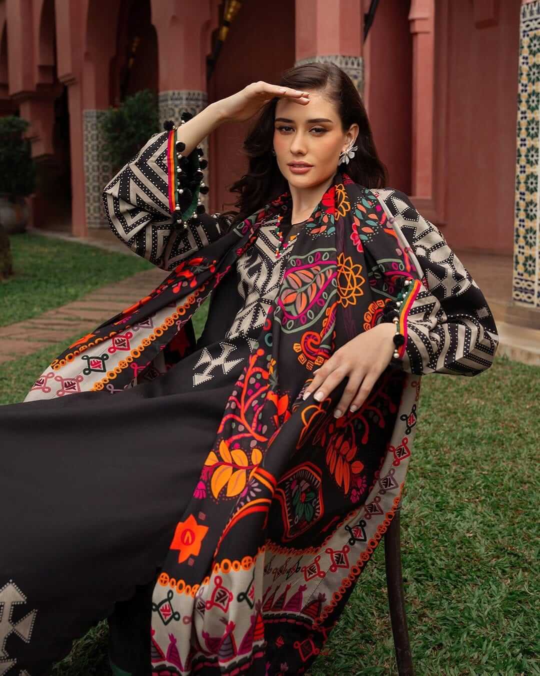 3 Piece Unstitched Digital Printed Khaddar Suit | Vol 2