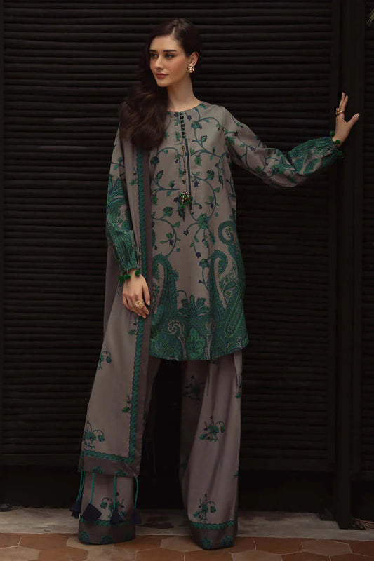 3 Piece Unstitched Digital Printed Khaddar Suit | Vol 2