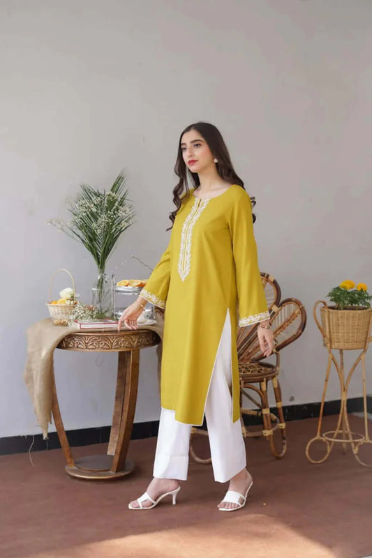 3 Piece Unstitched Embroidered Dhanak Suit | Vol 2