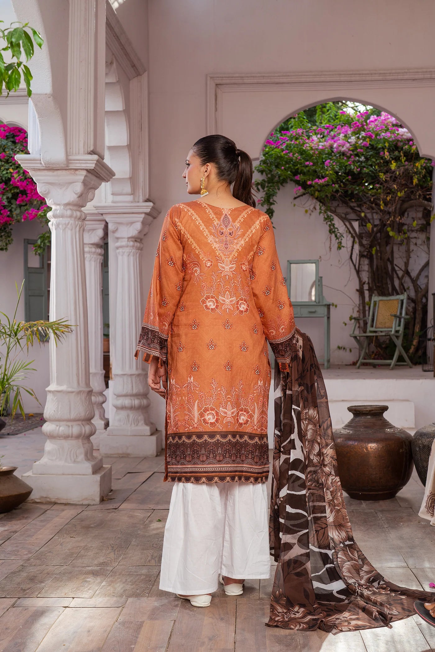 3 Piece Printed Lawn Unstitched Suit | Printed Lawn-25