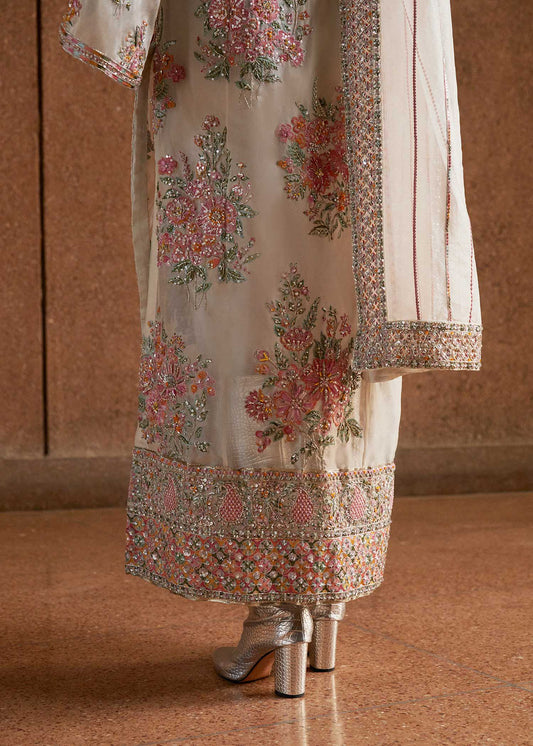 EURU 3 Piece Unstitched Suit | Gleam 25