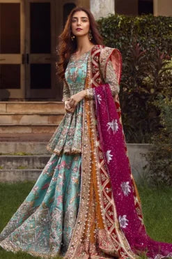 Ronaq Jahan 3 Piece Unstitched suit | Gleam 25