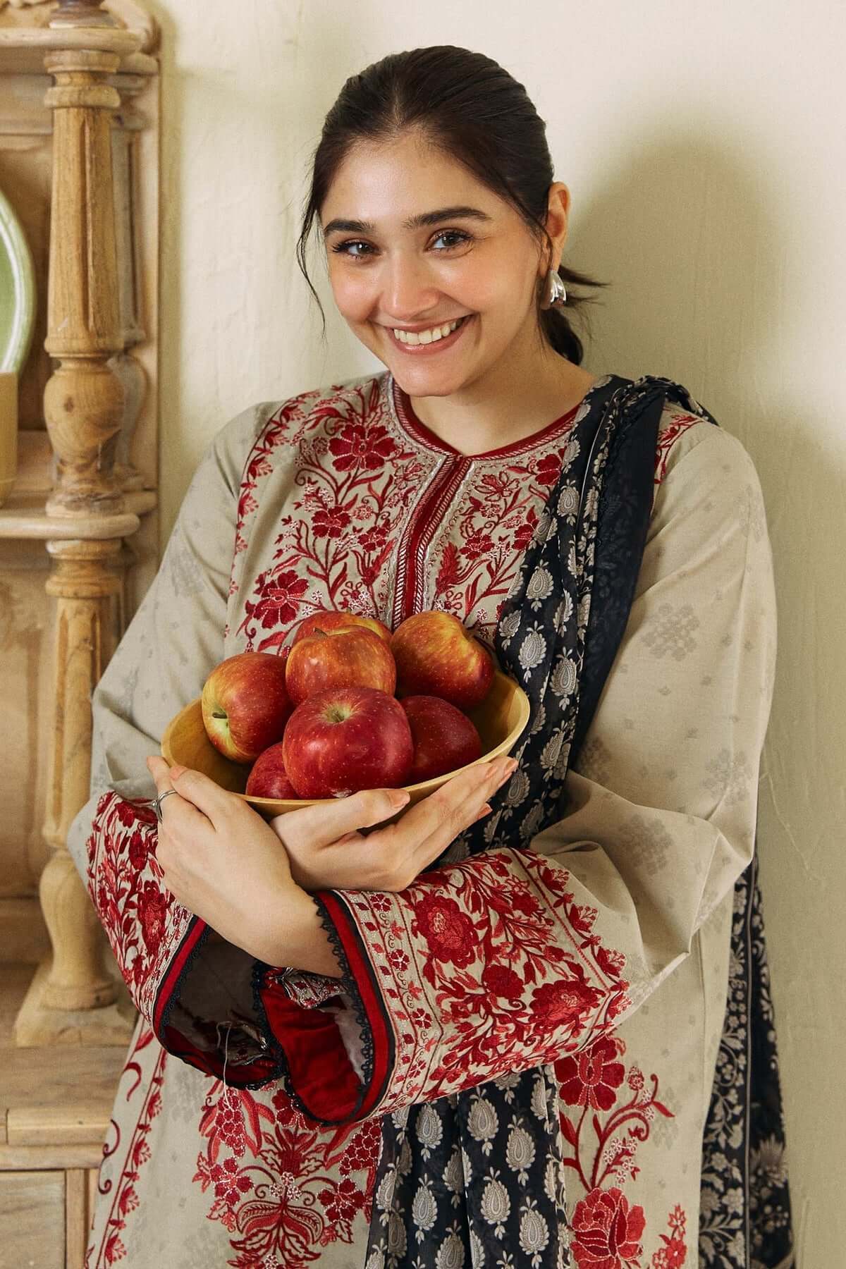 3 Piece Unstitched Embroidered Dhanak Suit | Vol 1