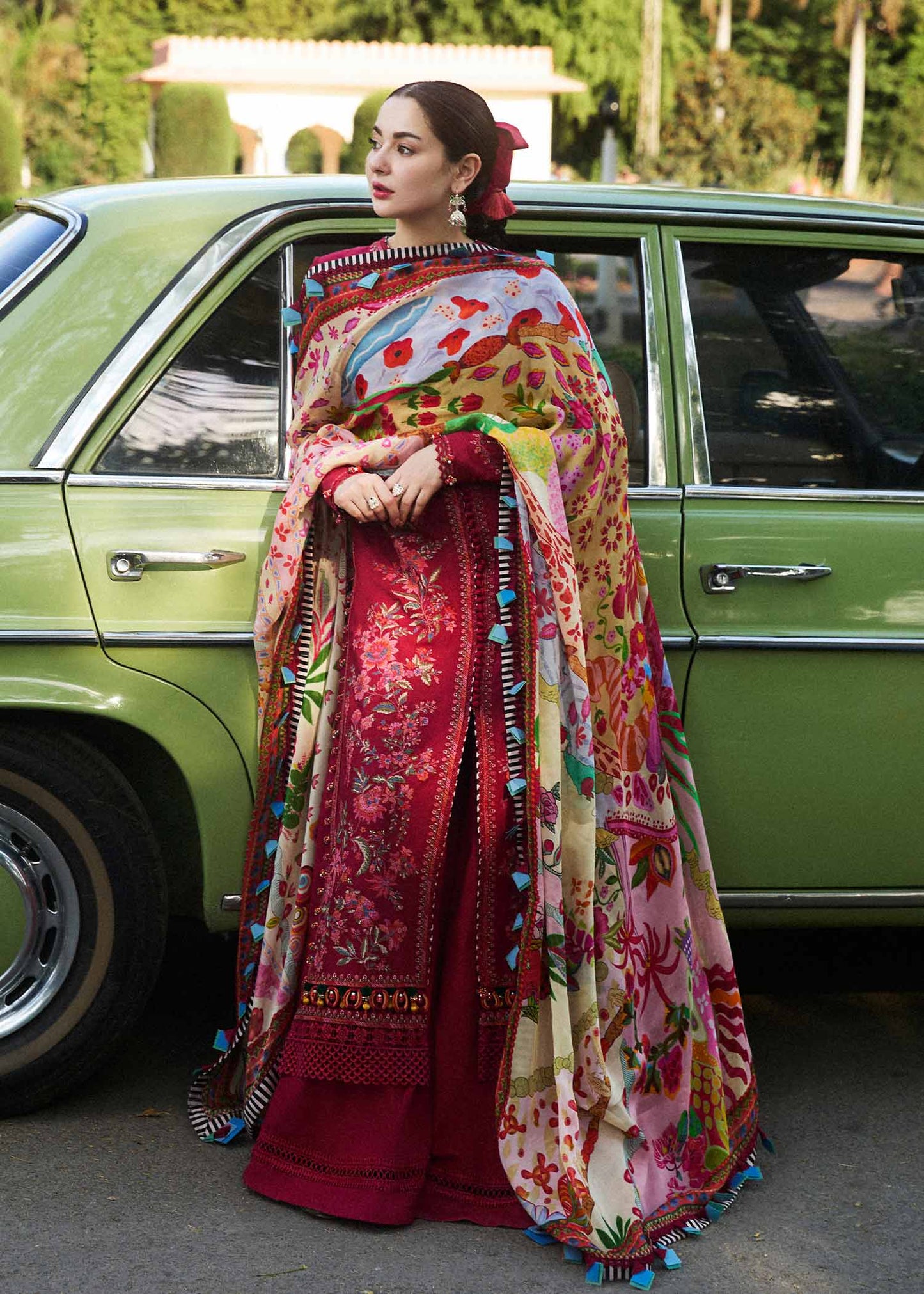 3 Piece Unstitched Embroidered Dhanak Suit  | Vol 1