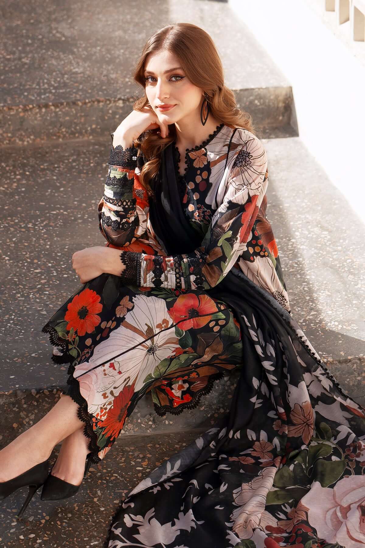 3 Piece Unstitched Embroidered Khaddar Suit | Vol 2