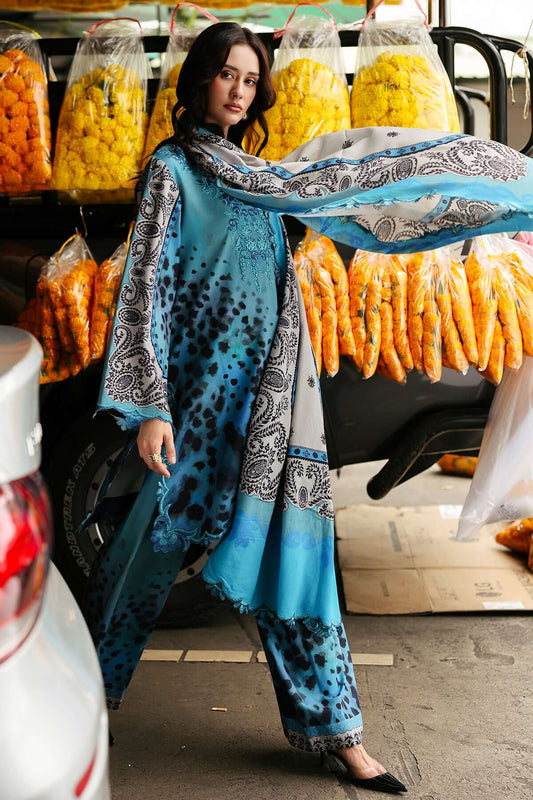 3 Piece Unstitched Embroidered Khaddar Suit | Vol 2