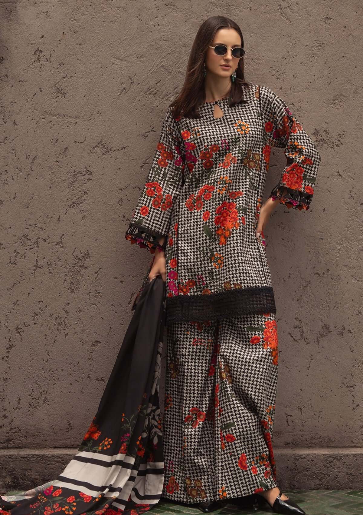 3 Piece Unstitched Digital Printed Khaddar Suit | Vol 2