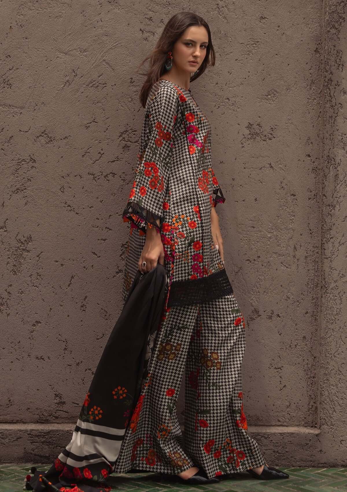 3 Piece Unstitched Digital Printed Khaddar Suit | Vol 2