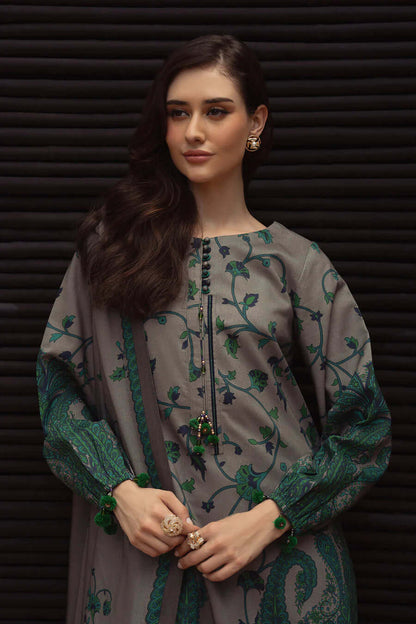 3 Piece Unstitched Digital Printed Khaddar Suit | Vol 2