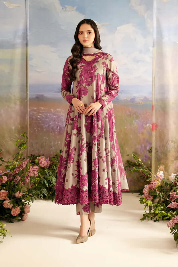 3 Piece Unstitched Embroidered Khaddar Suit | Vol 2