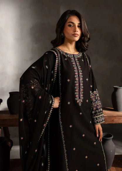 3 Piece Unstitched Embroidered Dhanak Suit | Vol 2