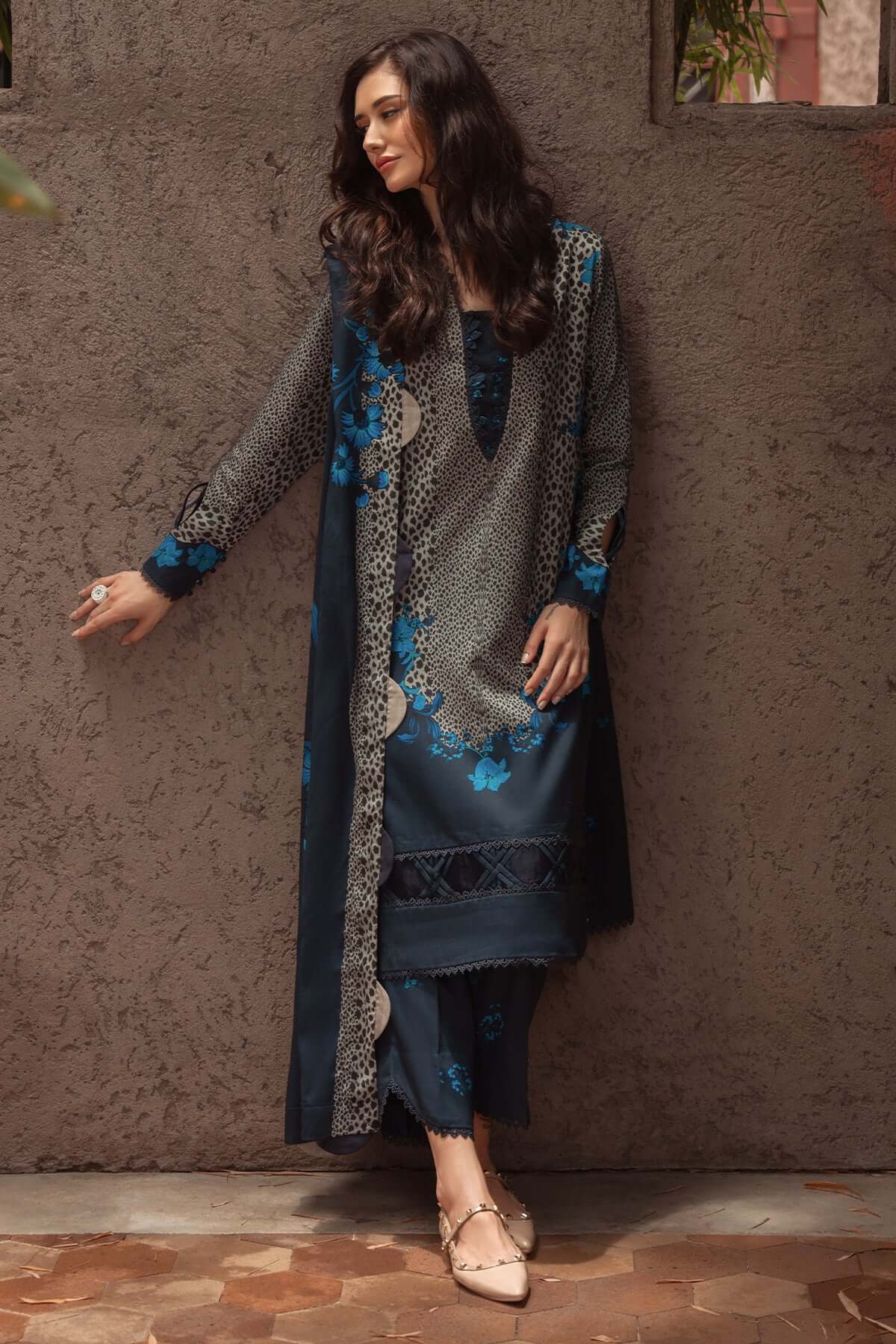 3 Piece Unstitched Digital Printed Khaddar Suit | Vol 2