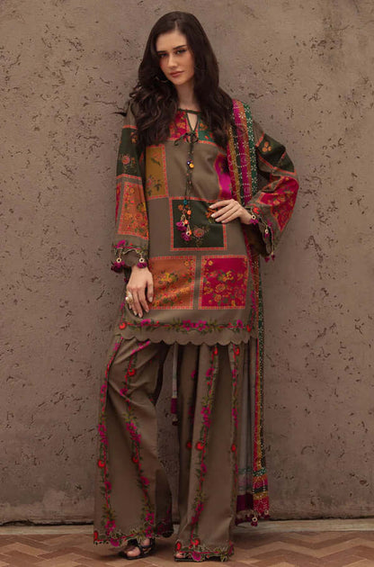 3 Piece Unstitched Digital Printed Khaddar Suit | Vol 2