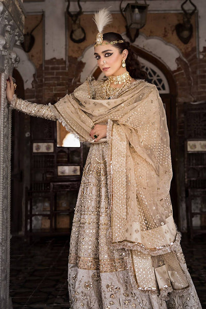Moti 3 piece Unstitched Embellished Suit | Gleam - 25