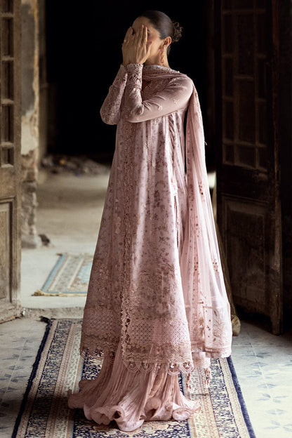 3 Piece Unstitched Embroidered Suit | Gleam - 25