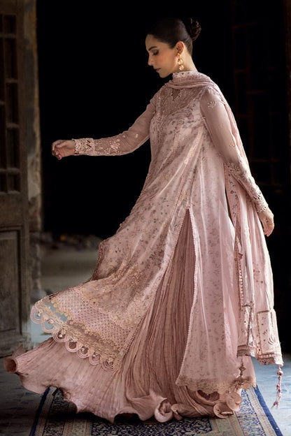 3 Piece Unstitched Embroidered Suit | Gleam - 25