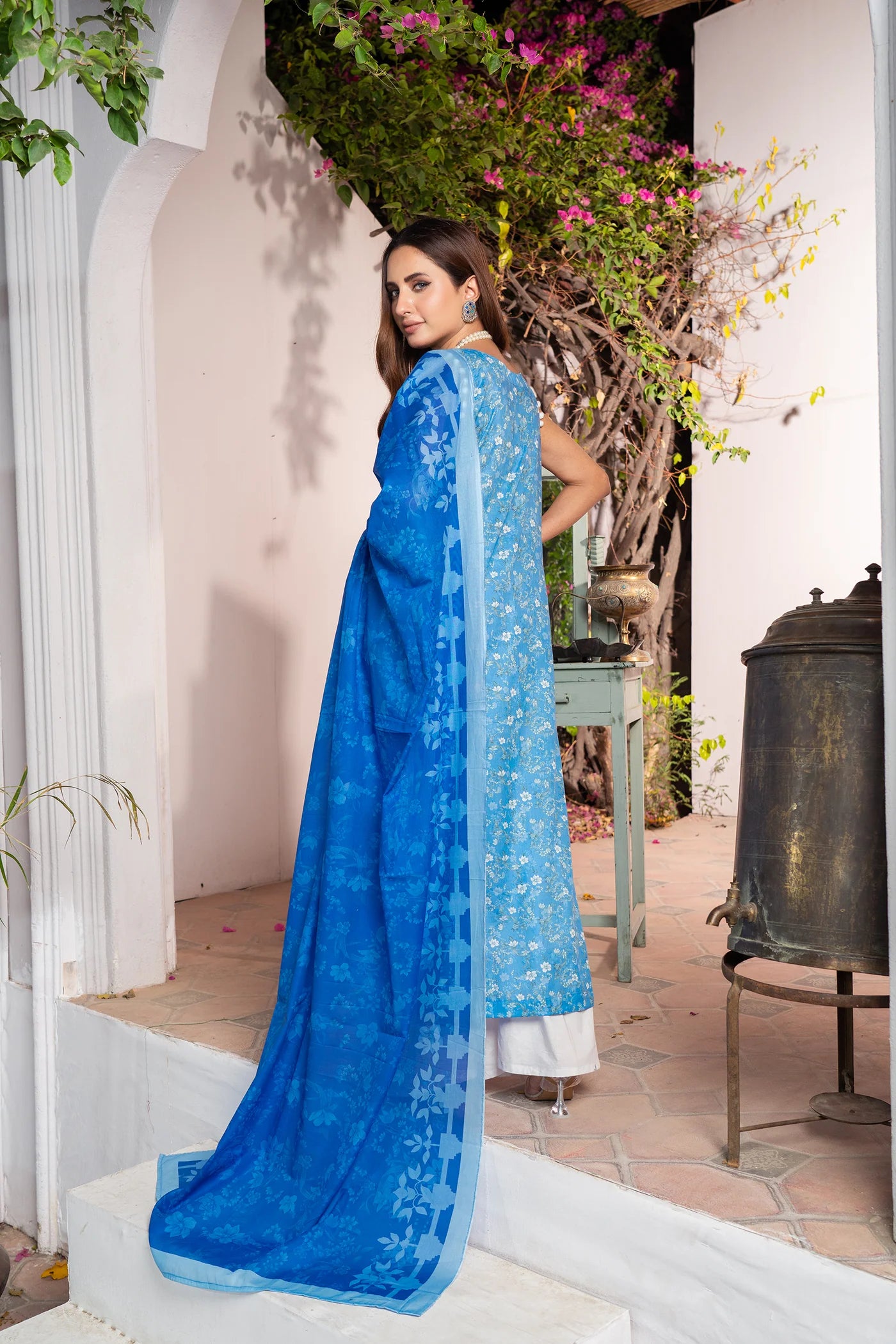 3 Piece Printed Lawn Unstitched Suit | Printed Lawn-25