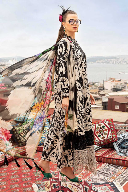 3 Piece Unstitched Embroidered Khaddar Suit with Printed Khaddar Shawl | Vol 2