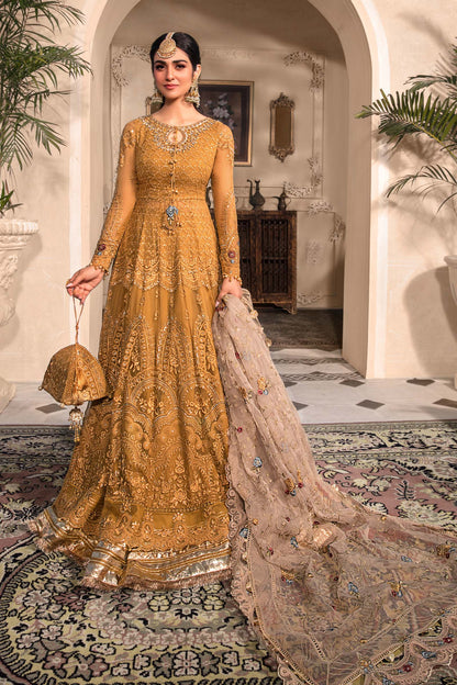 3 Piece Embroidered Chiffon Suit | Gleam 25
