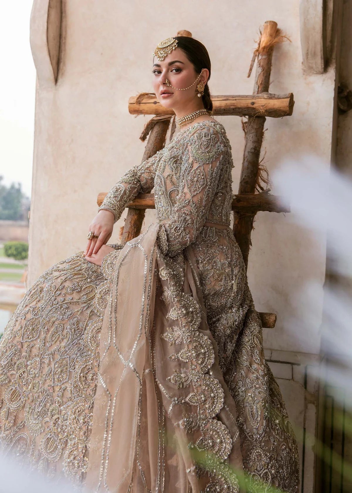 ZAINA Unstitched Suit | Gleam 25