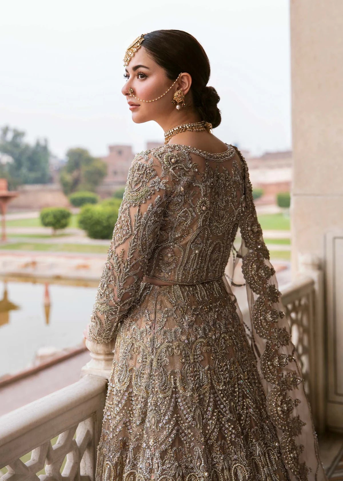 ZAINA Unstitched Suit | Gleam 25