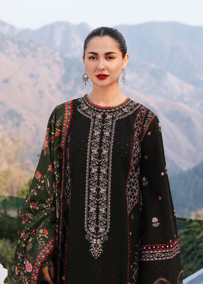 3 Piece Unstitched Embroidered Dhanak Suit | Vol 1